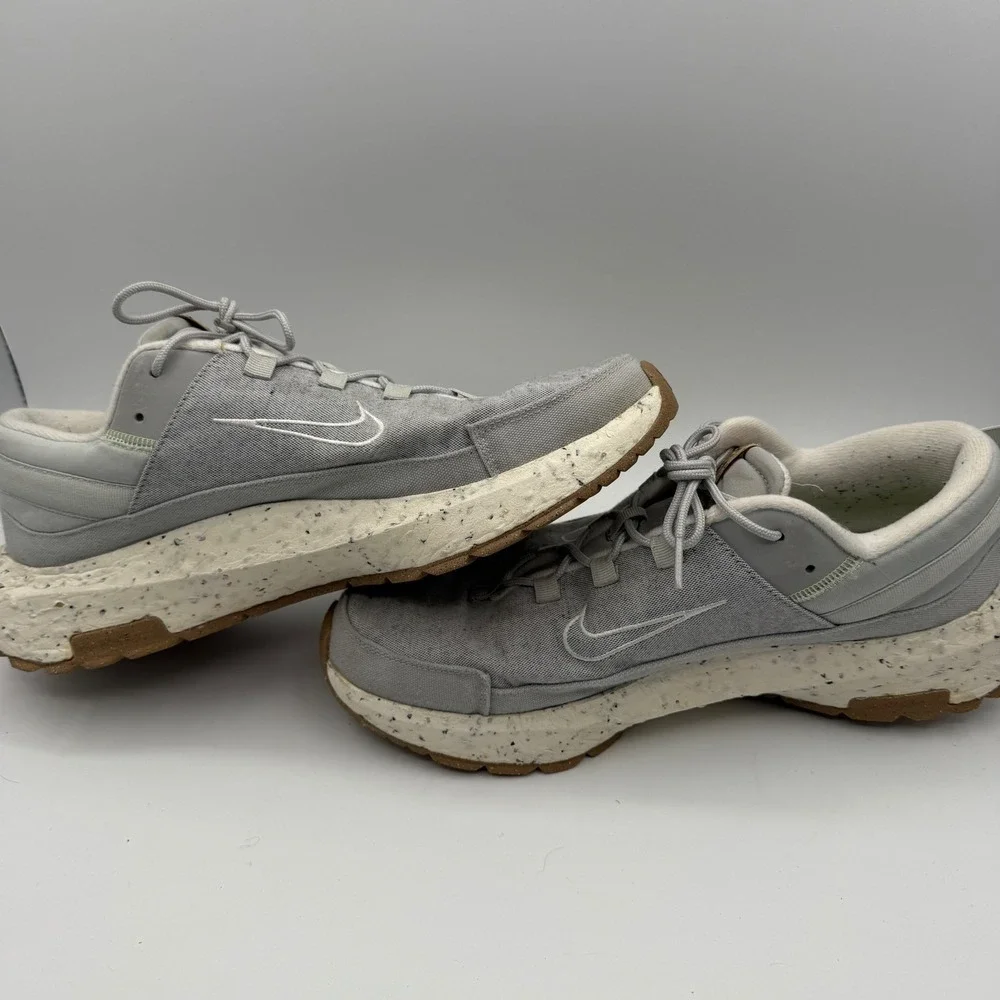 Nike Crater Remixa Gray Fog‎ Sail Sneakers Mens Size 10.5 Shoes DM0834-001